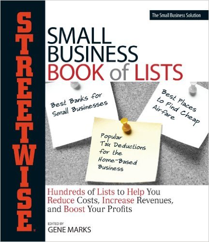 Small Business Book of Lists book cover