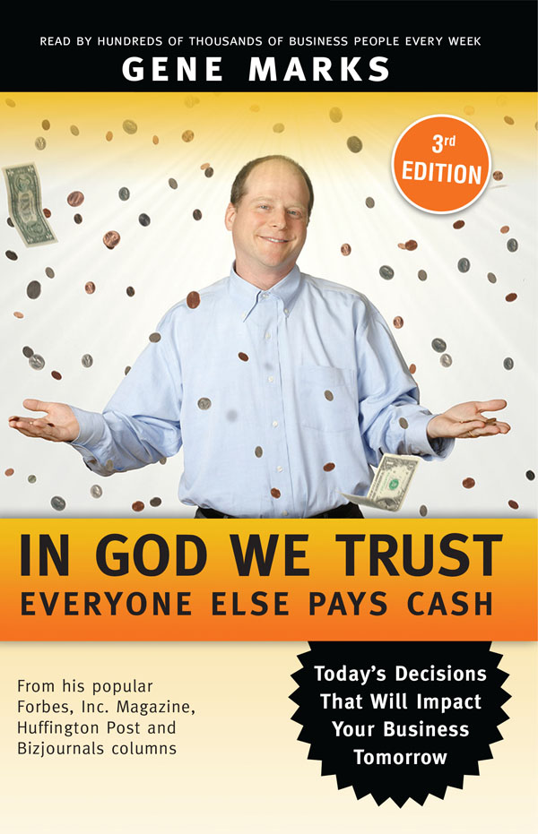 In God We Trust Everyone Else Pays Cash book cover