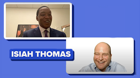 Keynote Speaker and Columnist Gene Marks' Interview with Isiah Thomas